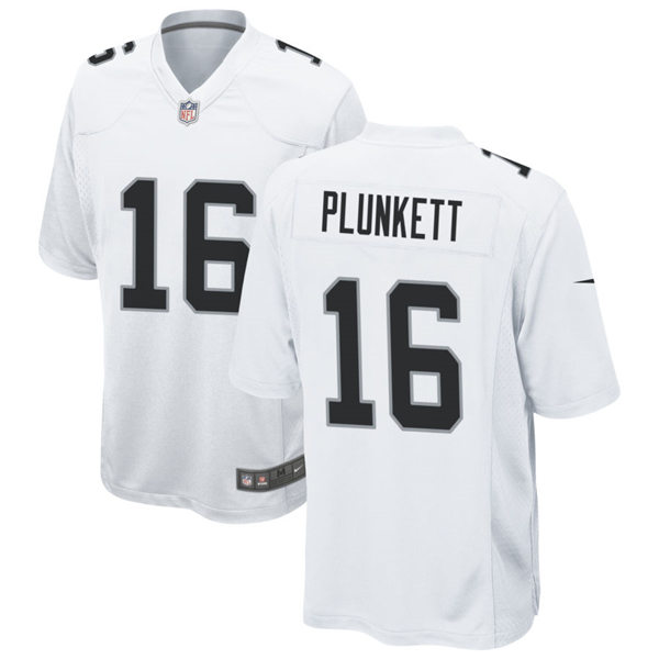 Youth Las Vegas Raiders Retired Player #16 Jim Plunkett Nike White Vapor Limited Jersey Youth Las Vegas Raiders Retired Player #16 Jim Plunkett Nike White Vapor Limited Jersey
