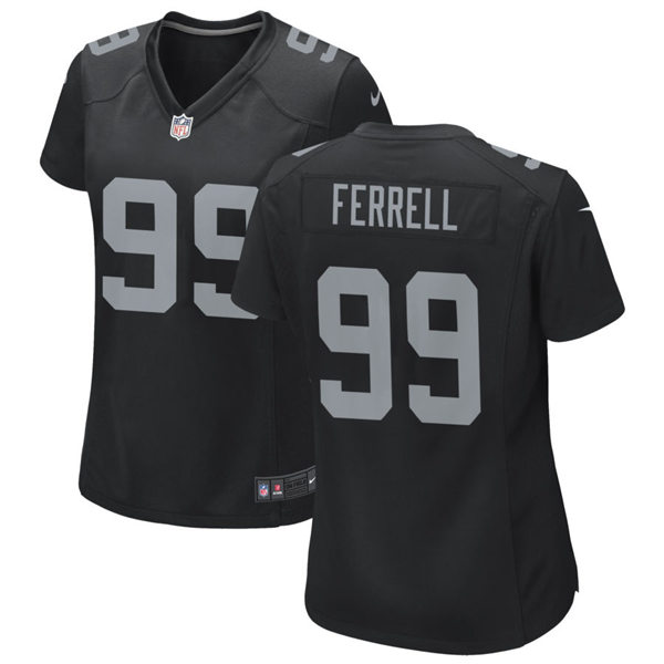 Womens Las Vegas Raiders #99 Clelin Ferrell Nike Black Vapor Limited Jersey Womens Las Vegas Raiders #99 Clelin Ferrell Nike Black Vapor Limited Jersey