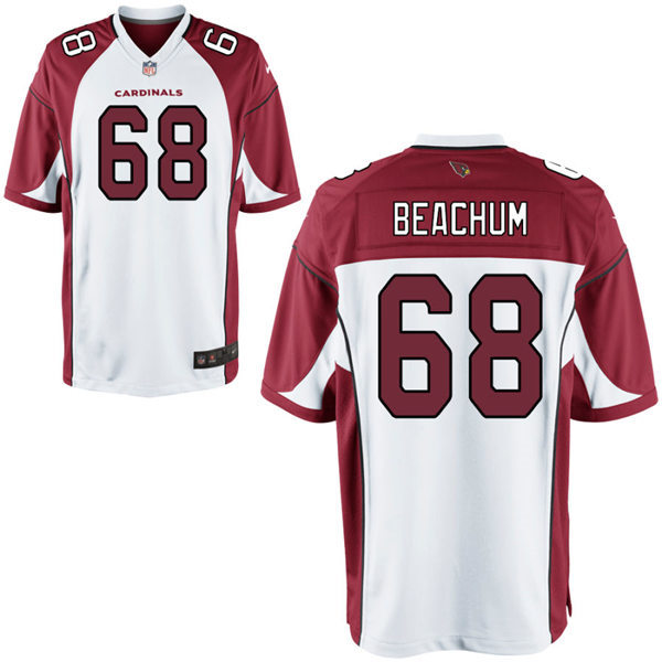 Youth Arizona Cardinals #68 Kelvin Beachum Nike White Vapor Limited Jersey