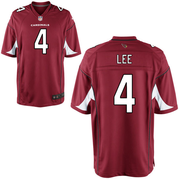 Youth Arizona Cardinals #4 Andy Lee Nike Cardinal Vapor Limited Jersey
