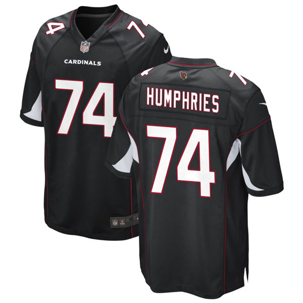Mens Arizona Cardinals #74 D. J. Humphries Nike Alternate Black Vapor Limited Jersey