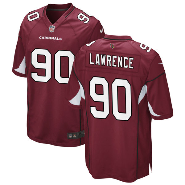 Mens Arizona Cardinals #90 Rashard Lawrence Nike Cardinal Vapor Limited Jersey