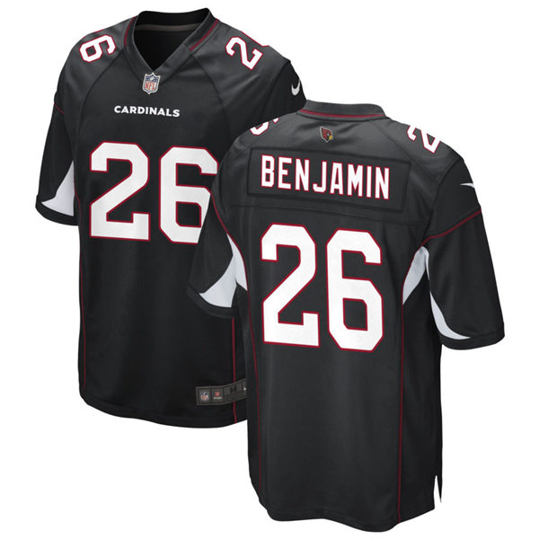 Mens Arizona Cardinals #26 Eno Benjamin Nike Alternate Black Vapor Limited Jersey