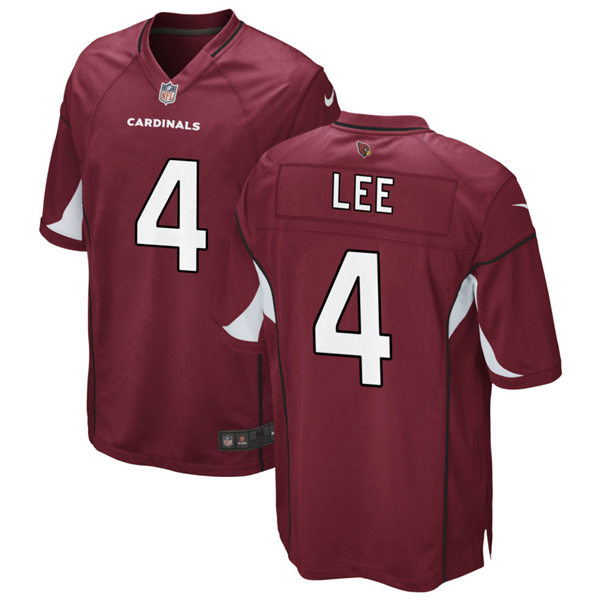 Mens Arizona Cardinals #4 Andy Lee Nike Cardinal Vapor Limited Jersey