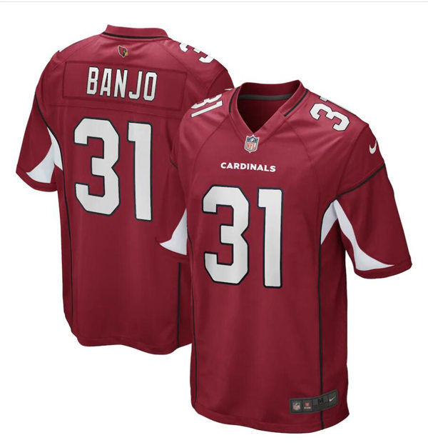 Mens Arizona Cardinals #31 Chris Banjo Nike Cardinal Vapor Limited Jersey