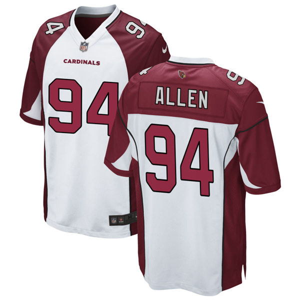 Mens Arizona Cardinals #94 Zach Allen Nike White Vapor Limited Jersey