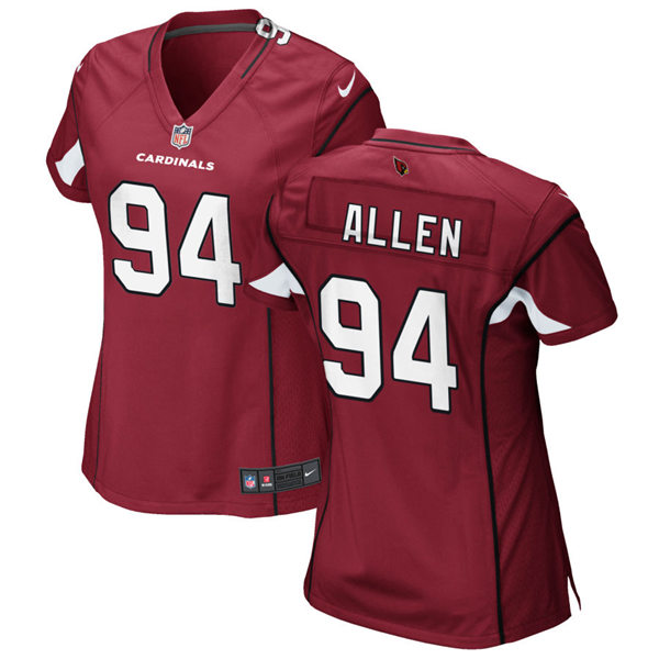 Womens Arizona Cardinals #94 Zach Allen Nike Cardinal Vapor Limited Jersey
