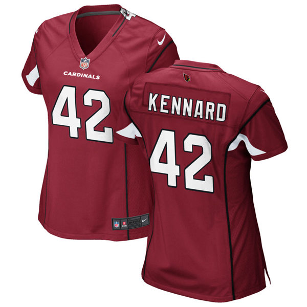 Womens Arizona Cardinals #42 Devon Kennard Nike Cardinal Vapor Limited Jersey