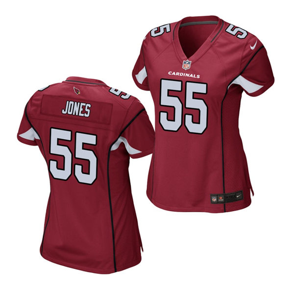 Womens Arizona Cardinals #55 Chandler Jones Nike Cardinal Vapor Limited Jersey
