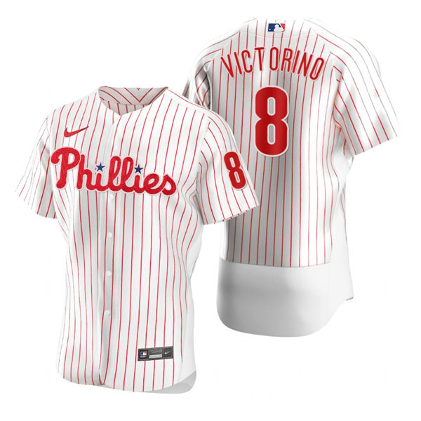 Mens Philadelphia Phillies Retired Player #8 Shane Victorino -2