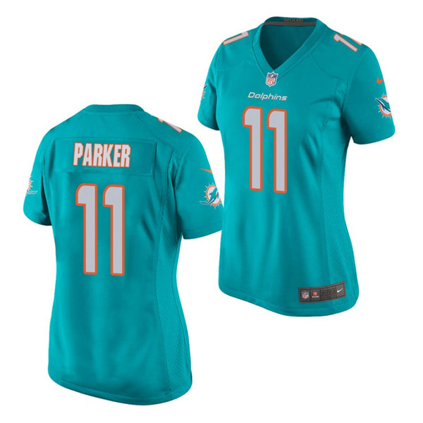 Womens Miami Dolphins #11 DeVante Parker Nike Aqua Vapor Limited Jersey Womens Miami Dolphins #11 DeVante Parker Nike Aqua Vapor Limited Jersey