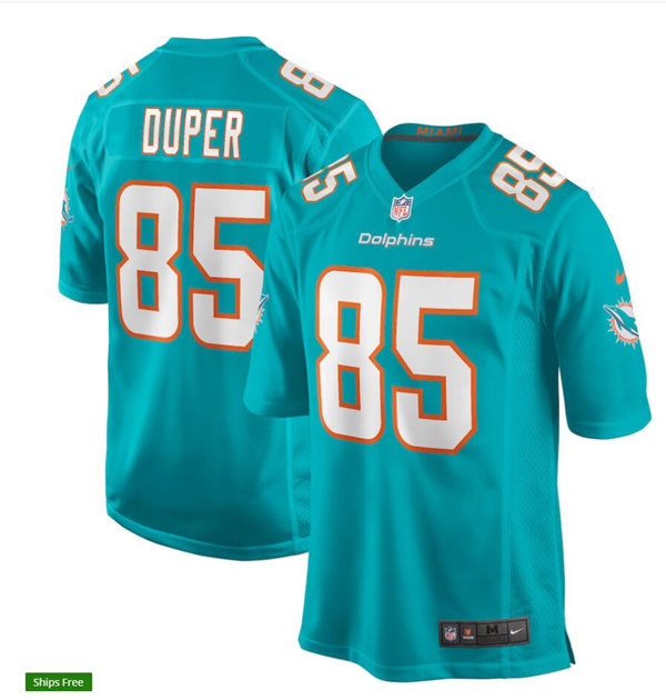 Mens Miami Dolphins Retired Player #85 Mark Duper Nike Aqua Vapor Limited Jersey
