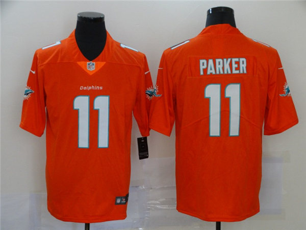 Youth Miami Dolphins #11 DeVante Parker Nike Orange Color Rush Limited Jersey