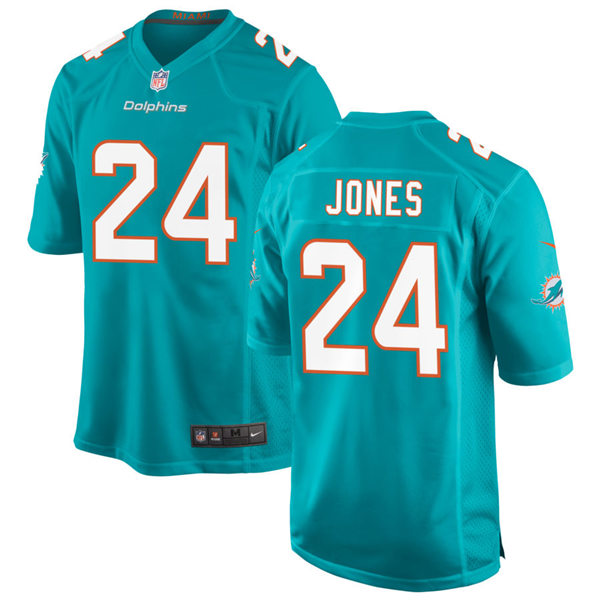 Youth Miami Dolphins #24 Byron Jones Nike Aqua Vapor Limited Jersey