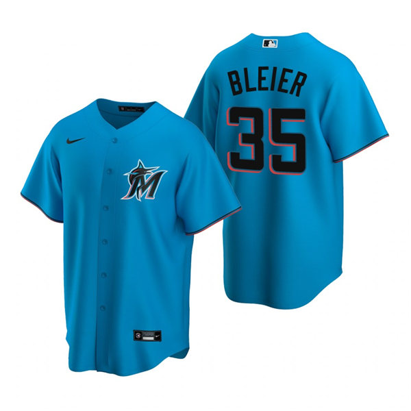 Youth Miami Marlins #35 Richard Bleier Nike Blue Alternate Player Jersey Youth Miami Marlins #35 Richard Bleier Nike Blue Alternate Player Jersey