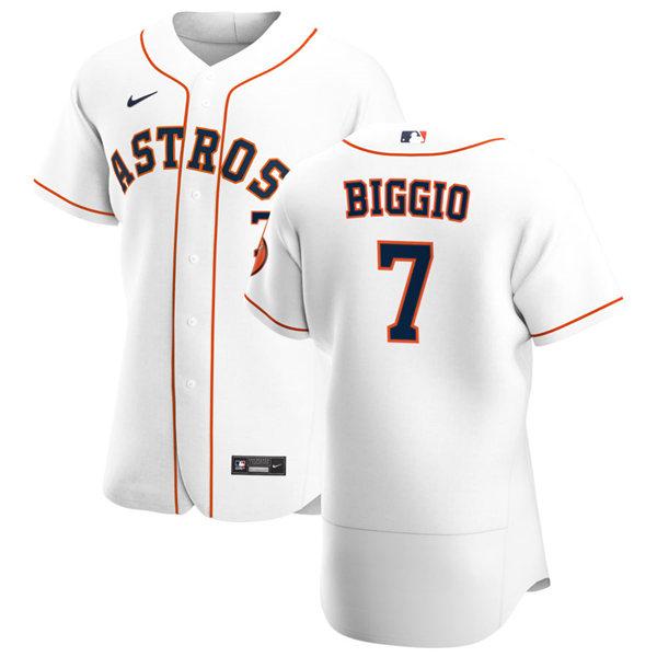 Mens Houston Astros Retired Player #7 Craig Biggio Nike White Home Flexbase Jersey Mens Houston Astros Retired Player #7 Craig Biggio Nike White Home Flexbase Jersey