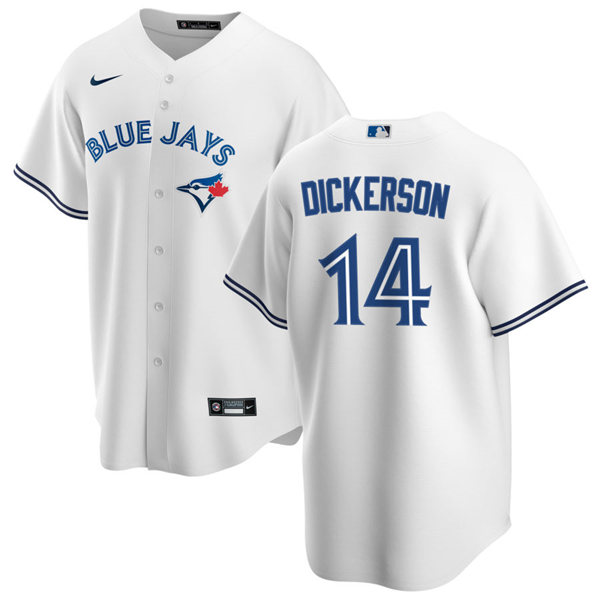 Mens Toronto Blue Jays #14 Corey Dickerson Nike White Home Cool Base Player Jersey Mens Toronto Blue Jays #14 Corey Dickerson Nike White Home Cool Base Player Jersey