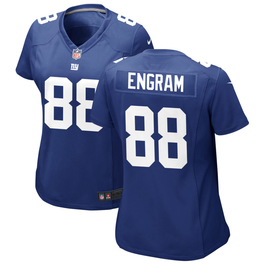 Womens New York Giants #88 Evan Engram Nike Royal Limited Player Jersey