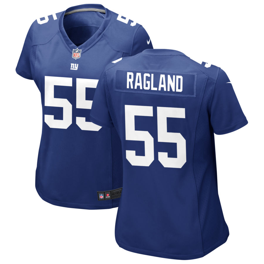 Womens New York Giants #55 Reggie Ragland Nike Royal Limited Player Jersey