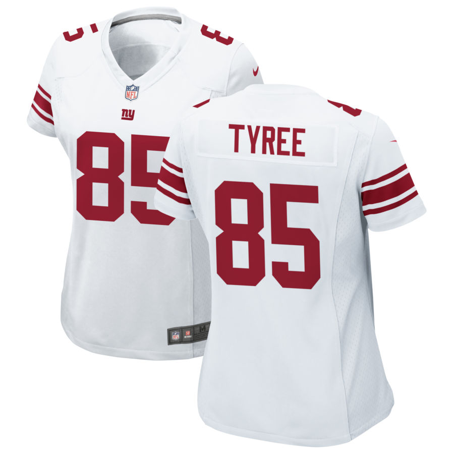 Womens New York Giants Retired Player #85 David Tyree Nike White Limited Player Jersey