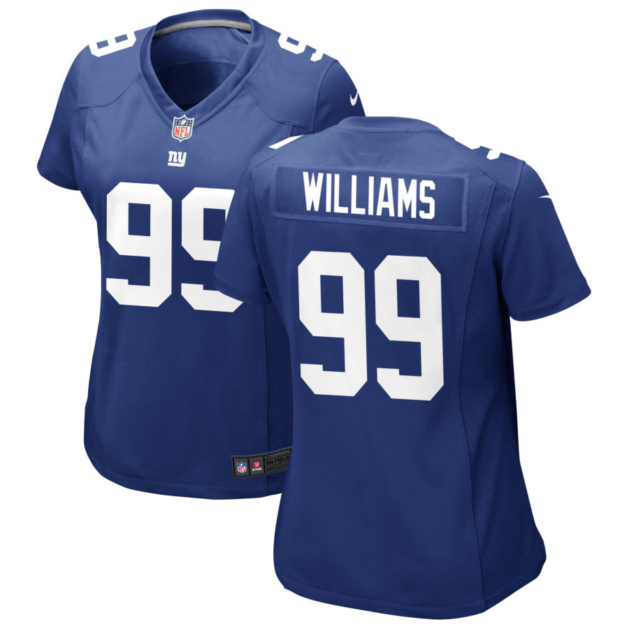 Womens New York Giants #99 Leonard Williams Nike Royal Limited Player Jersey