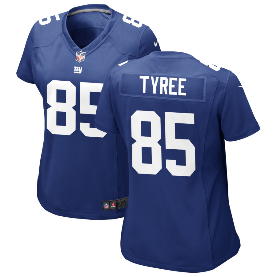 Womens New York Giants Retired Player #85 David Tyree Nike Royal Limited Player Jersey