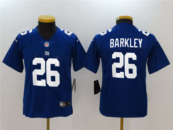 Youth New York Giants #26 Saquon Barkley Nike Royal Limited Jersey Youth New York Giants #26 Saquon Barkley Nike Royal Limited Jersey