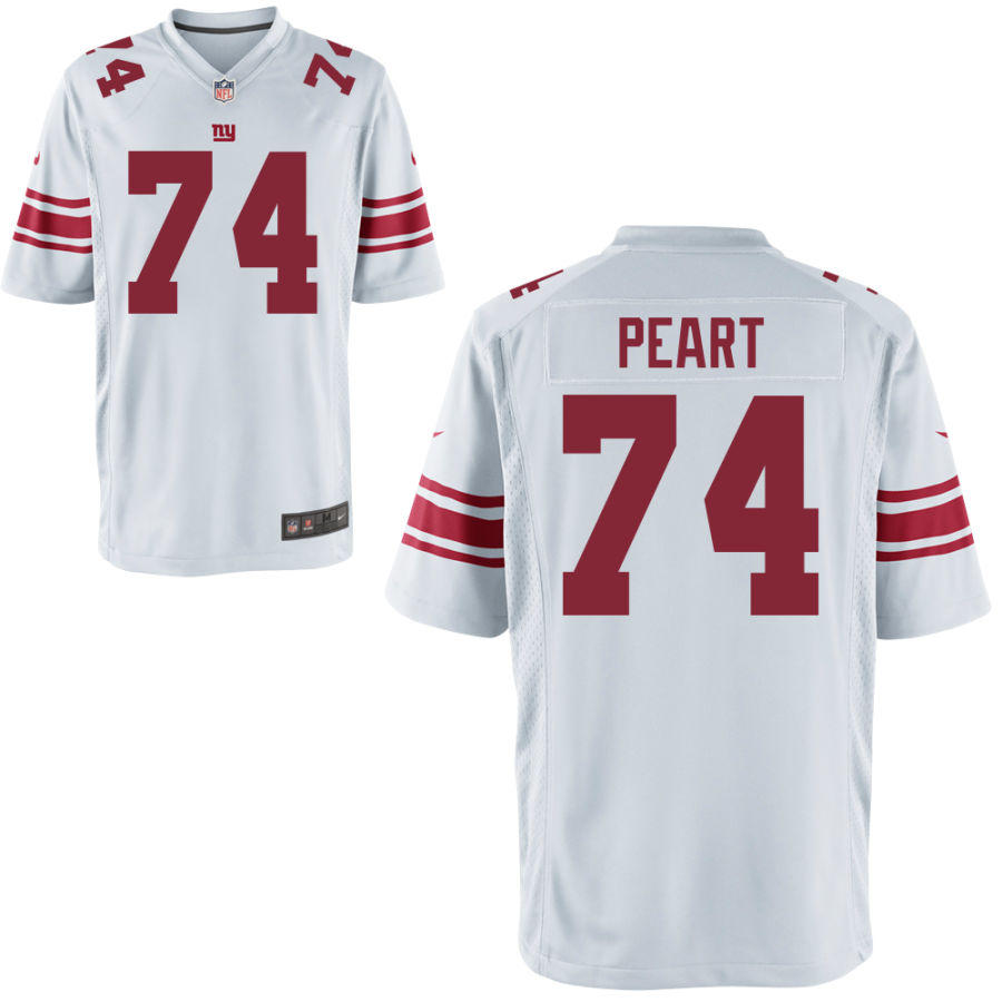 Youth New York Giants #74 Matt Peart Nike White Limited Jersey Youth New York Giants #74 Matt Peart Nike White Limited Jersey
