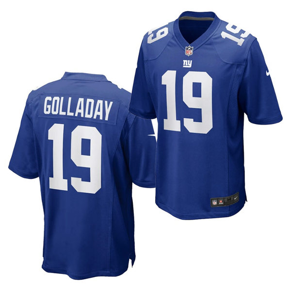 Youth New York Giants #19 Kenny Golladay Nike Royal Limited Jersey