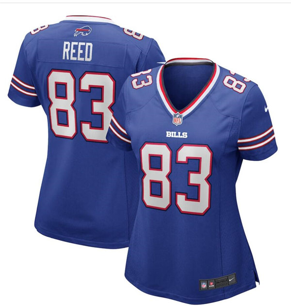 Womens Buffalo Bills Retired Player #83 Andre Reed Nike Royal Game Jersey
