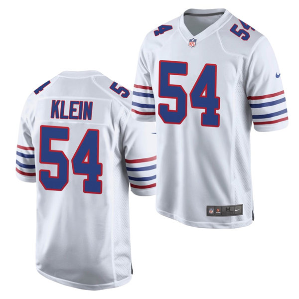 Mens Buffalo Bills #54 A.J. Klein Nike White Vapor Limited Jersey