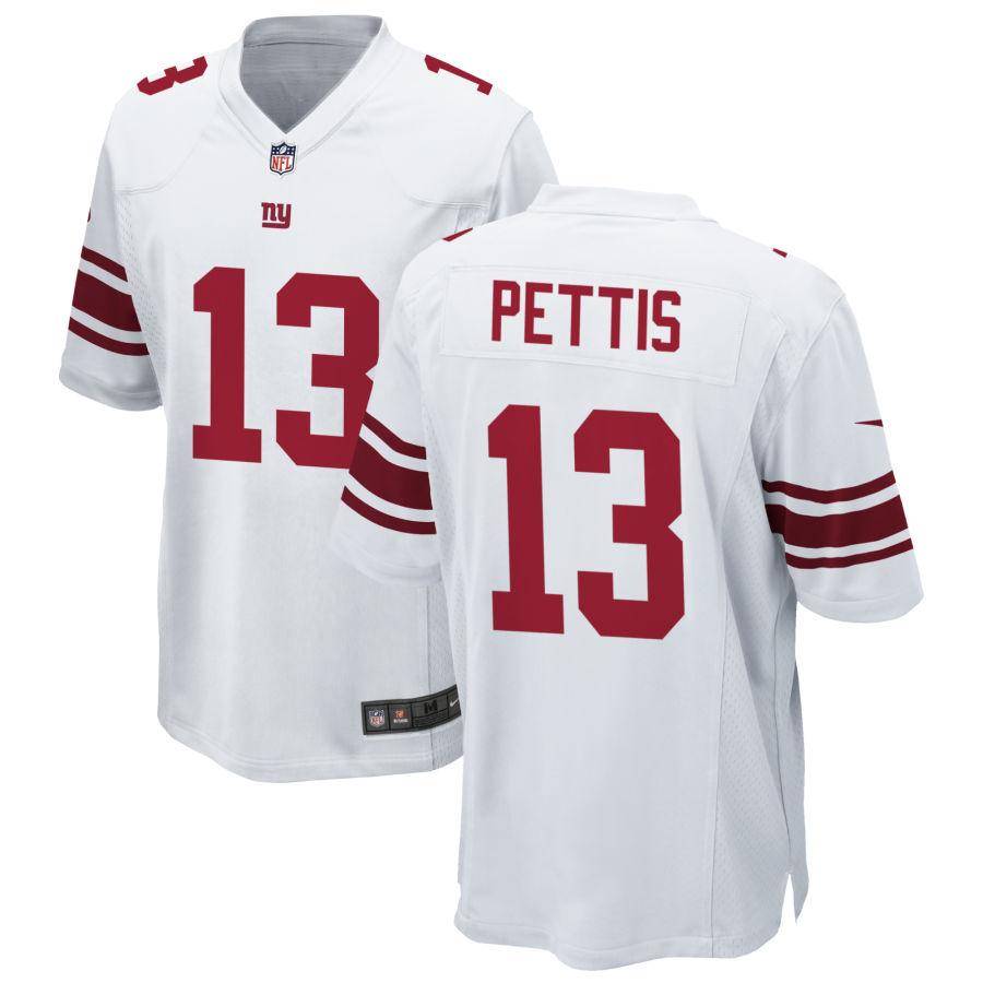 Mens New York Giants #13 Dante Pettis Nike White Vapor Untouchable Limited Jersey