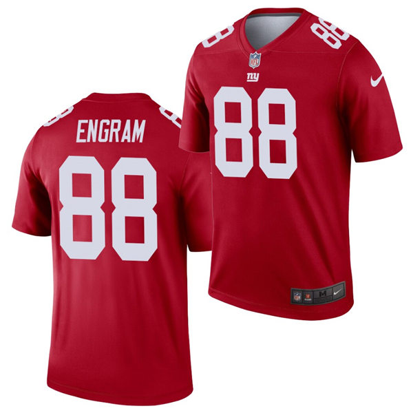 Mens New York Giants #88 Evan Engram Nike Red Inverted Vapor Limited Jersey