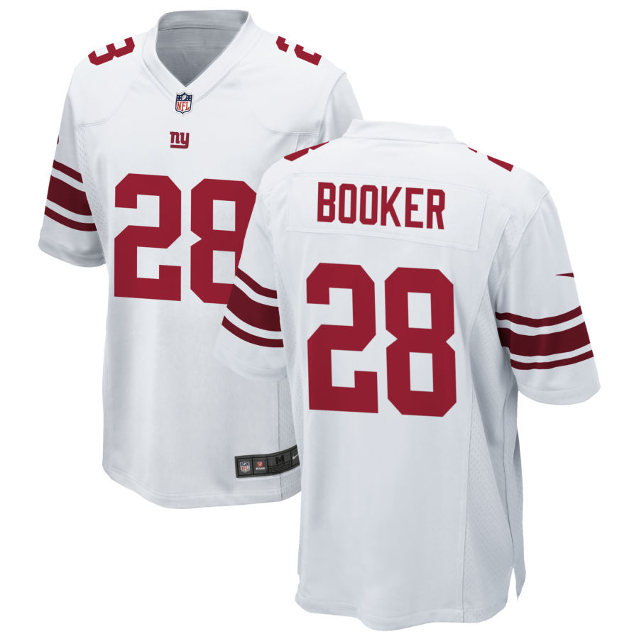 Mens New York Giants #28 Devontae Booker Nike White Vapor Untouchable Limited Jersey Mens New York Giants #28 Devontae Booker Nike White Vapor Untouchable Limited Jersey
