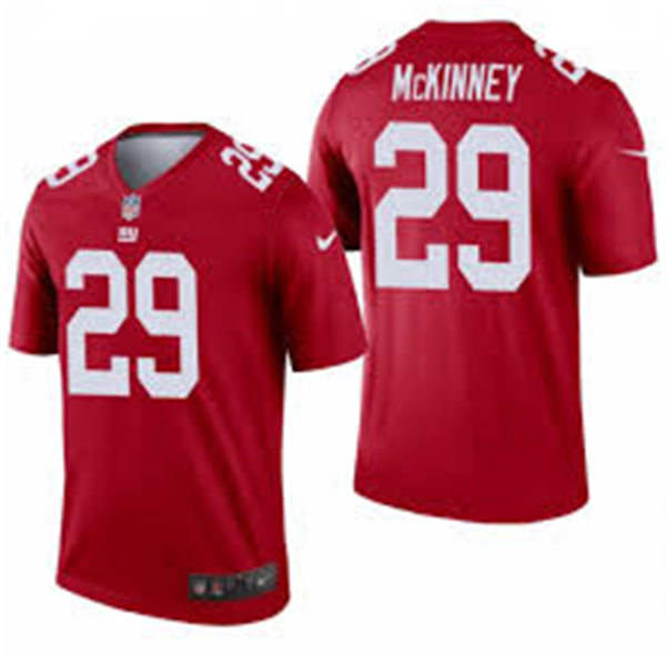 Mens New York Giants #29 Xavier McKinney Nike Red Inverted Vapor Limited Jersey Mens New York Giants #29 Xavier McKinney Nike Red Inverted Vapor Limited Jersey