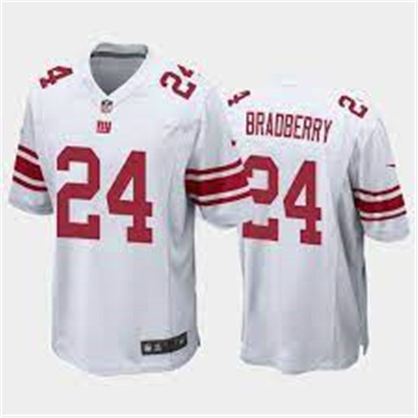 Mens New York Giants #24 James Bradberry IV Nike White Vapor Untouchable Limited Jersey