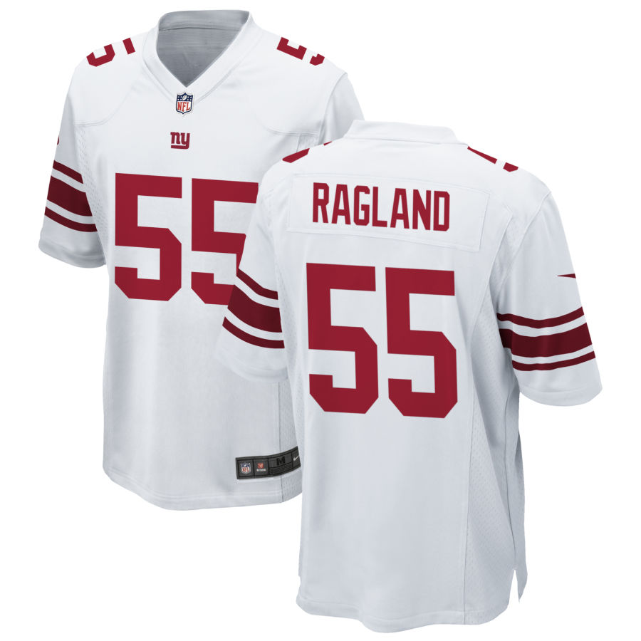 Mens New York Giants #55 Reggie Ragland Nike White Vapor Untouchable Limited Jersey