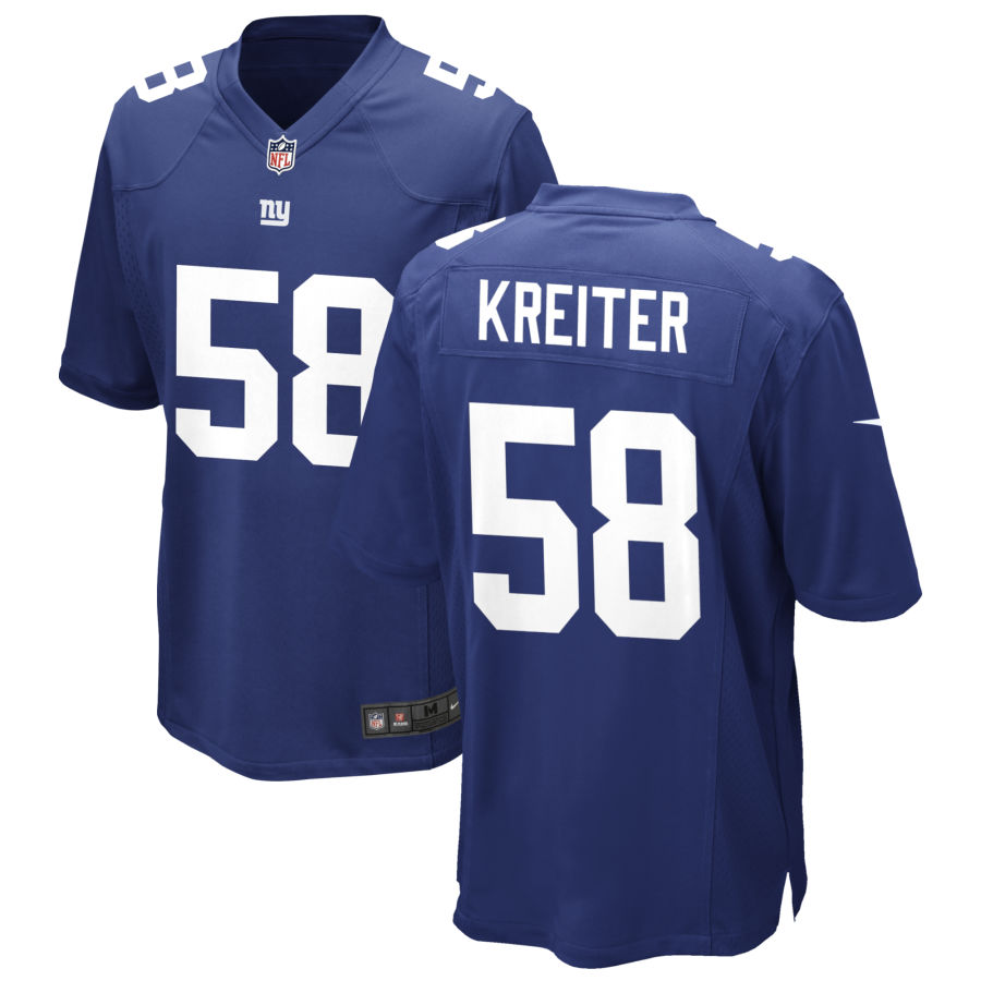 Mens New York Giants #58 Casey Kreiter Nike Royal Team Color Vapor Untouchable Limited Jersey Mens New York Giants #58 Casey Kreiter Nike Royal Team Color Vapor Untouchable Limited Jersey