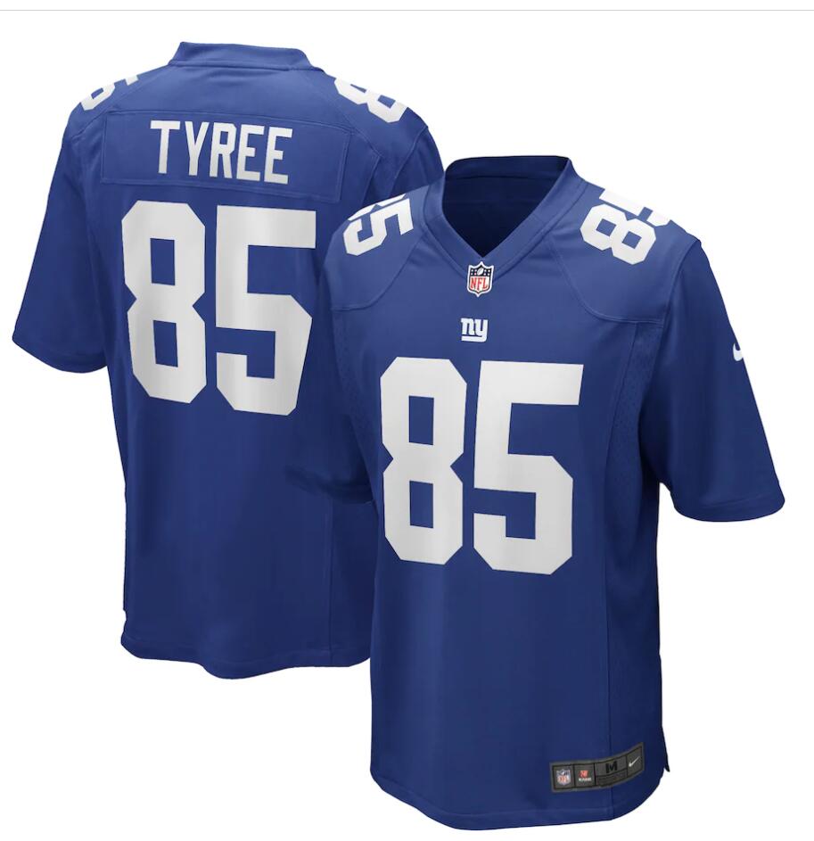 Mens New York Giants Retired Player #85 David Tyree Nike Royal Team Color Vapor Untouchable Limited Jersey