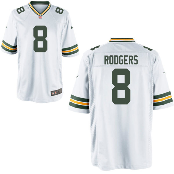 Youth Green Bay Packers #8 Amari Rodgers Nike White Vapor Limited Player Jersey