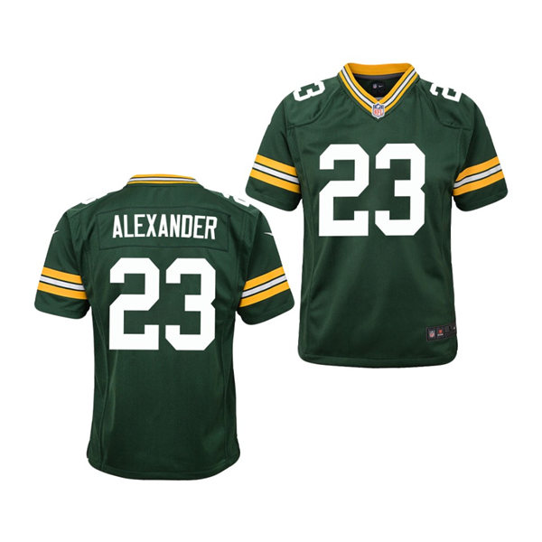 Youth Green Bay Packers #23 Jaire Alexander Nike Green Vapor Limited Player Jersey