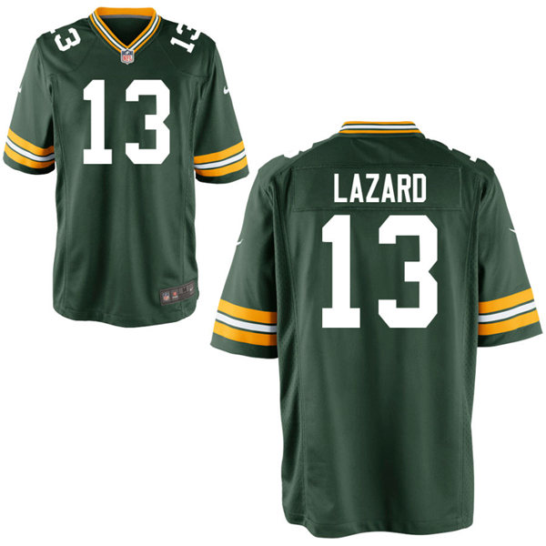 Youth Green Bay Packers #13 Allen Lazard Nike Green Vapor Limited Player Jersey