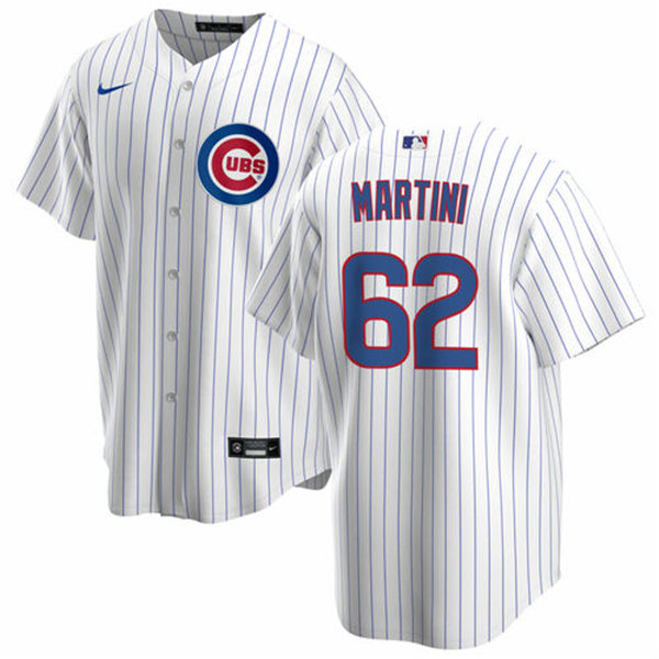 Youth Chicago Cubs #62 Nick Martini Nike Home White Jersey