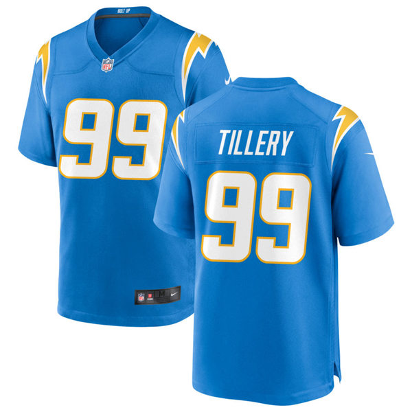 Mens Los Angeles Chargers #99 Jerry Tillery -1