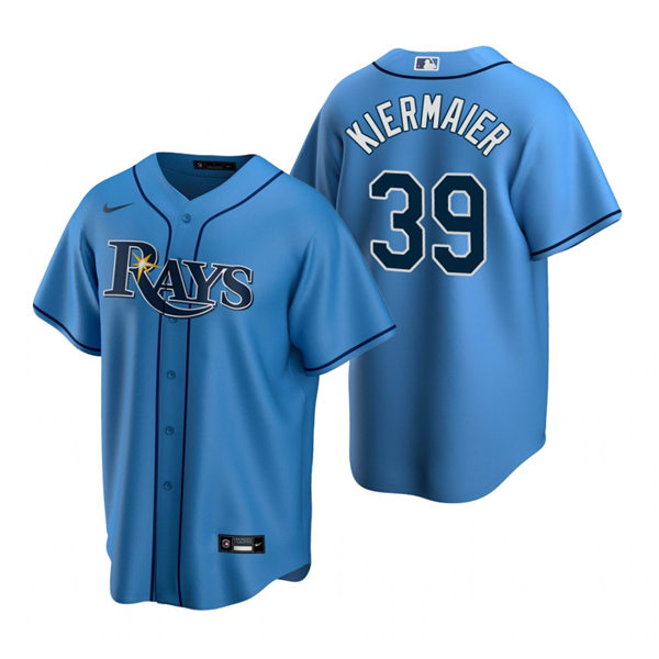 Youth Tampa Bay Rays #39 Kevin Kiermaier Nike Light Blue Alternate Jersey