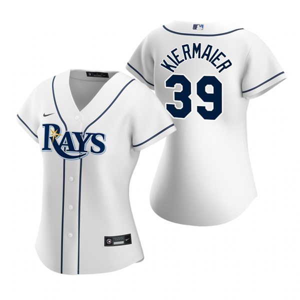 Womens Tampa Bay Rays #39 Kevin Kiermaier Nike White Home Stitched MLB Jersey