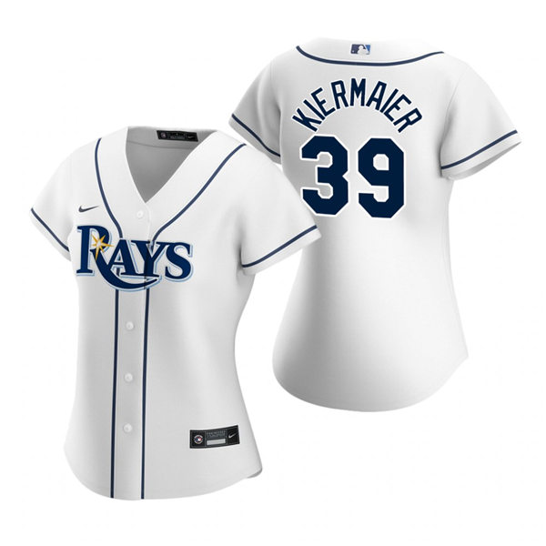 Womens Tampa Bay Rays #39 Kevin Kiermaier Nike White Home Stitched MLB Jersey Womens Tampa Bay Rays #39 Kevin Kiermaier Nike White Home Stitched MLB Jersey