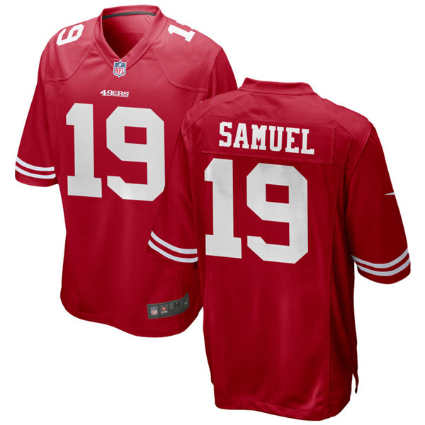 Youth San Francisco 49ers #19 Deebo Samuel Nike Scarlet Limited Player Jersey