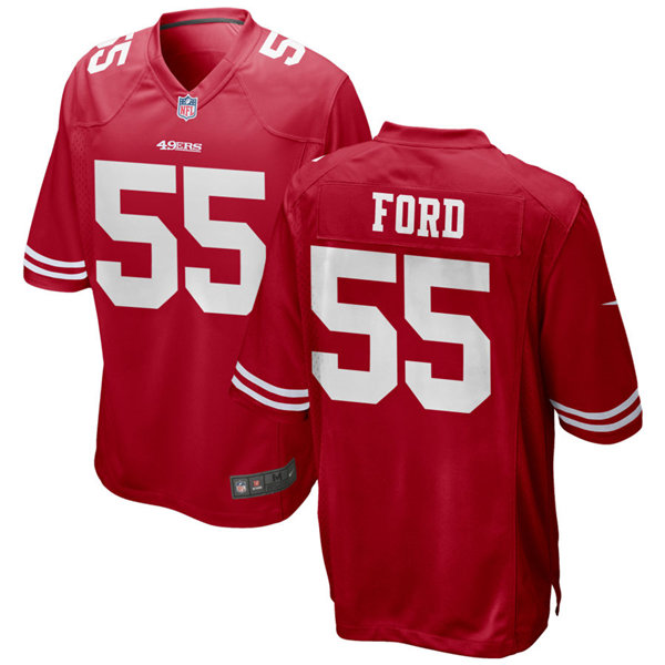 Youth San Francisco 49ers #55 Dee Ford Nike Scarlet Limited Player Jersey