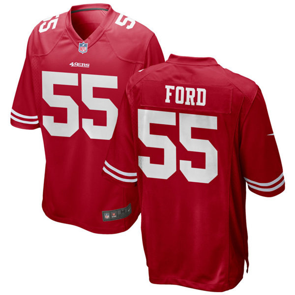 Youth San Francisco 49ers #55 Dee Ford Nike Scarlet Limited Player Jersey Youth San Francisco 49ers #55 Dee Ford Nike Scarlet Limited Player Jersey